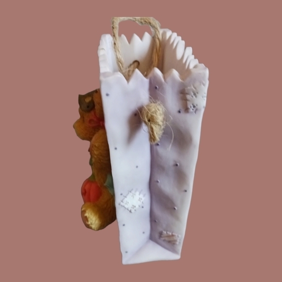 Enesco cherished teddies bear with pumpkin - Picture 4 of 8